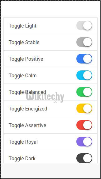  ionic toggle color